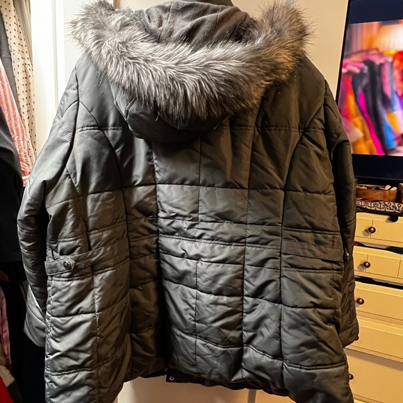 INTL Details Parka Winter Coat - Picture 7 of 8